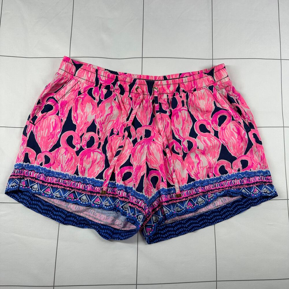 Lilly Pulitzer Pink and Blue Women Shorts
